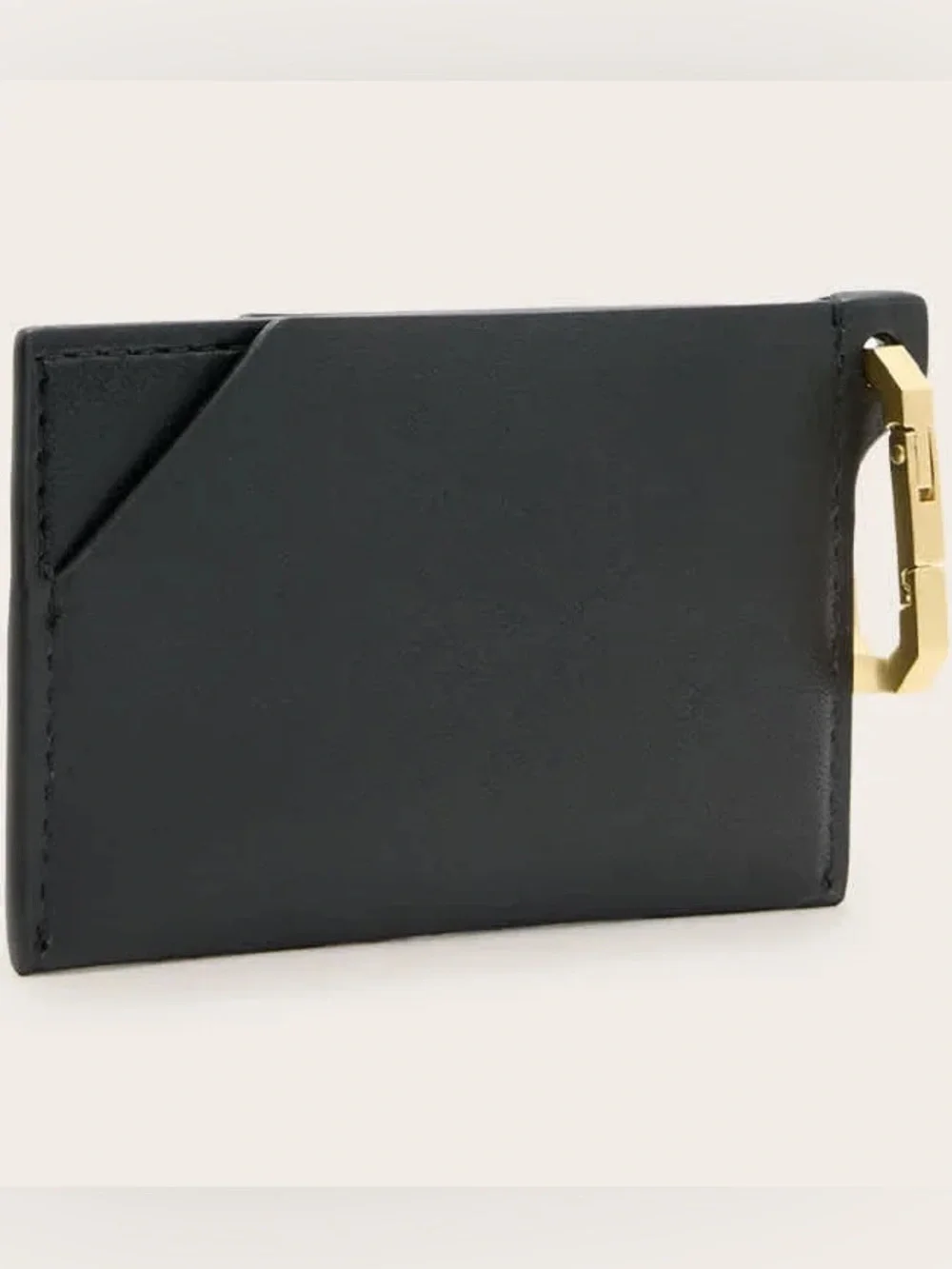 All Saints | Unisex Hex Leather Cardholder NWOT